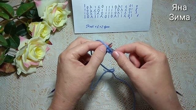 Красивейшая ажурная  кофточка спицами.Подробный мастер класс узора спицами.