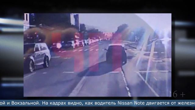 Автомобилисты не поделили дорогу на перекрёстке Сахалинской и Вокзальной