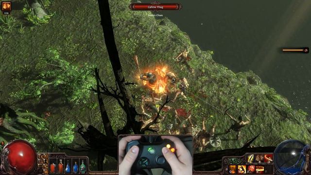 Path of Exile with a Controller - Demonstration