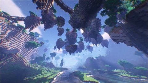 Minecraft with Prismarine Shaders