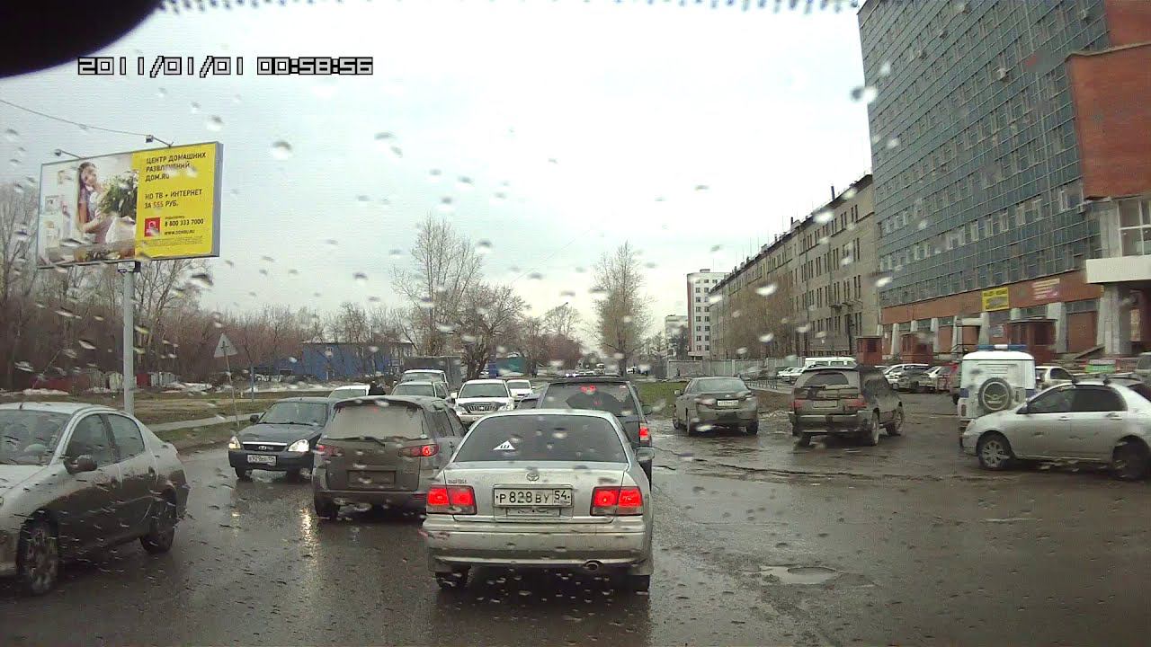 Драка водителей на дороге