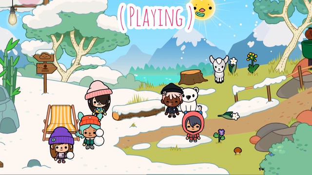 The Baby Nari | Ep. 20 | Snow Day! | Toca Life