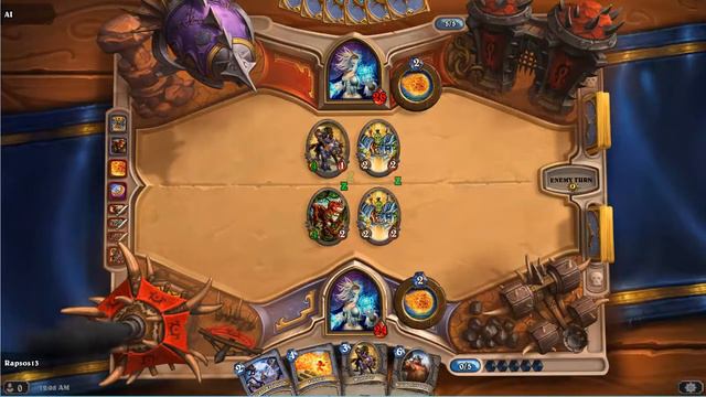 HearthStone: Heroes of Warcraft - Mage vs Mage Gameplay