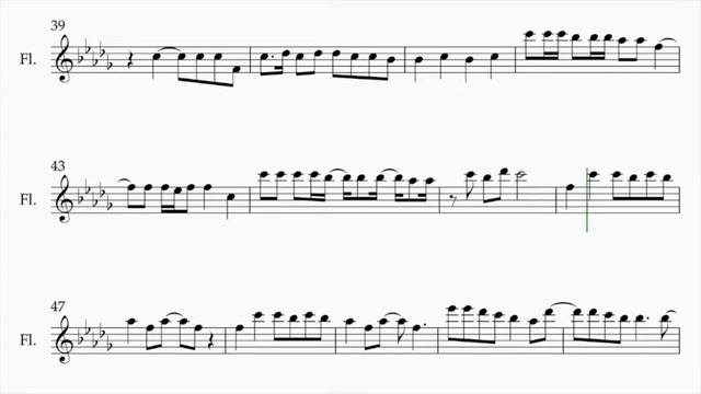 Kep1er - WA DA DA - Flute/Violin Sheet Music #Kep1er #SHEETMUSIC