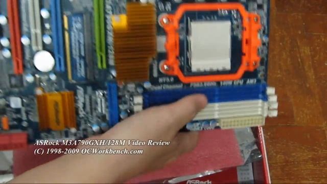 ASRock M3A790GXH/128M Mainboard Unboxed @ OCWORKBENCH