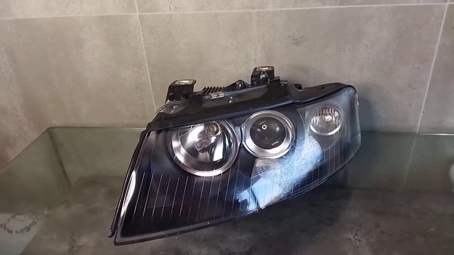 Audi A4 cabrio lewa oryginalna lampa przód ZKW kompletna tel 666-626-083