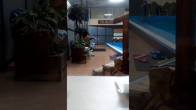 Аквааэробика с ластами