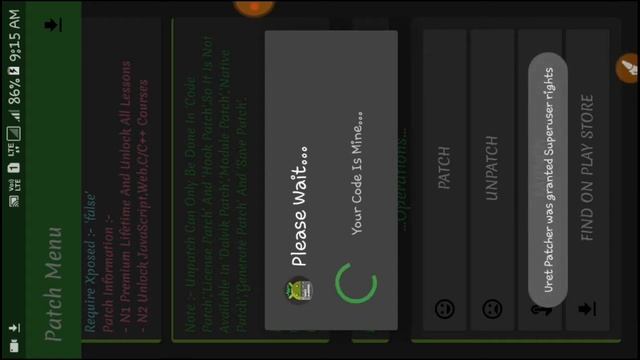 Android AIDE pro patching