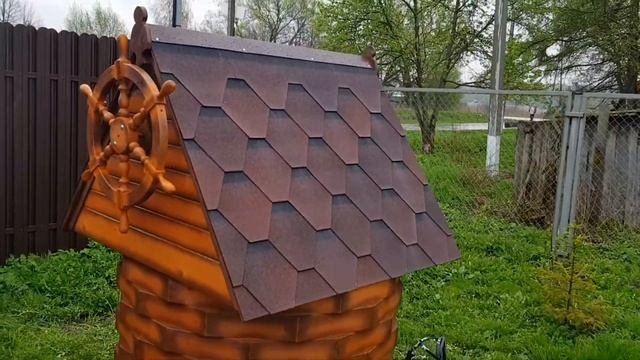 Домик для колодца,легкая установка