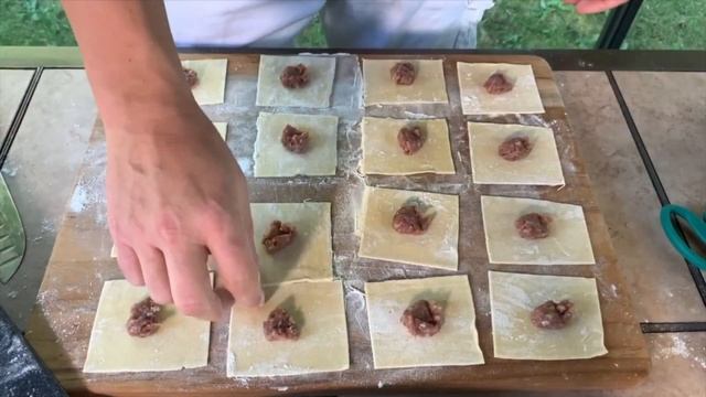 TWO WAYS TO MAKE DUSHPERE ( ПЕЛЬМЕНИ, DUMPLINGS  ) WITH SOUP AND FRIED