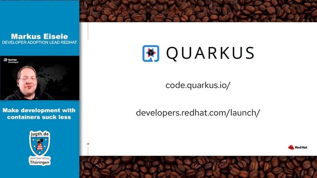 Make development with containers suck less - Markus Eisele