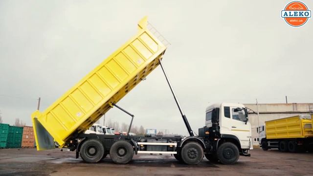 Четырехосный самосвал Dongfeng DFH 3440