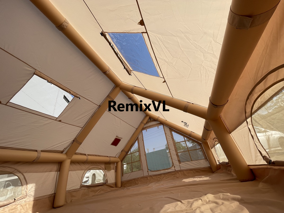 Магазин RemixVL: Видео обзор Водонепроницаемая надувная палатка "RemixVL" 300х400 см