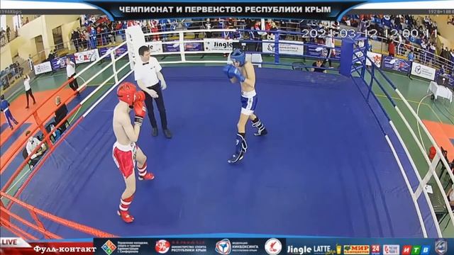 ЧиП по Кикбоксингу -- ЮФО -- г.Симферополь -- 11 -14 марта 2021