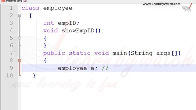 Object Declaration and Access Class Members in JAVA (Hindi)