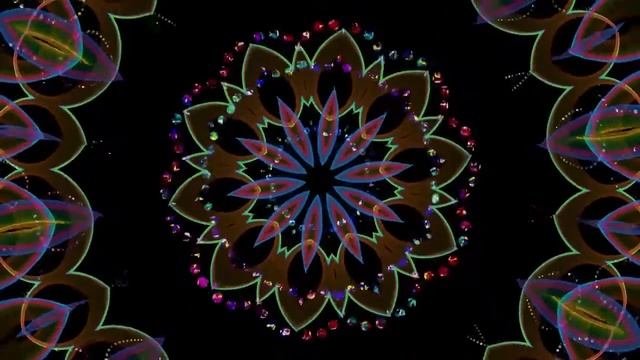 Футаж   калейдоскоп 3