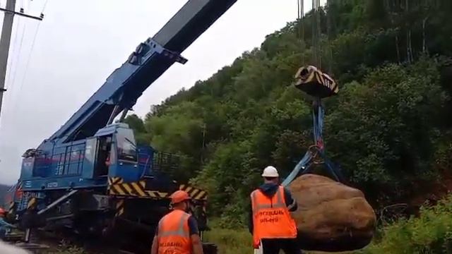 Работа востановительного поезда 🚆