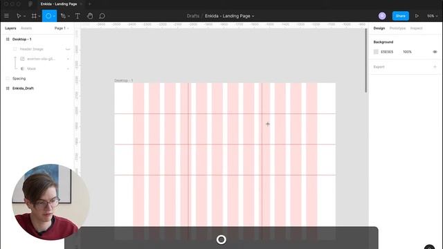 Landing Page Design Process in Figma: Header Image and Branding – Part 2