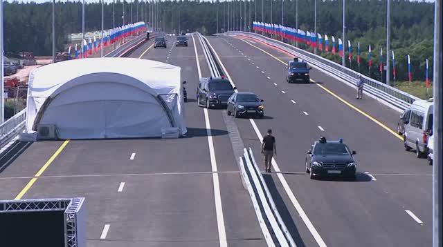 Владимир Путин. Открытие автодорожных обходов Твери и Тольятти 16 июля 2024 года