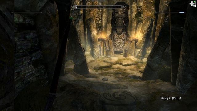 TES Skyrim-Legendární obtížnost s módy-cz-43-Společník; Udržování ohně