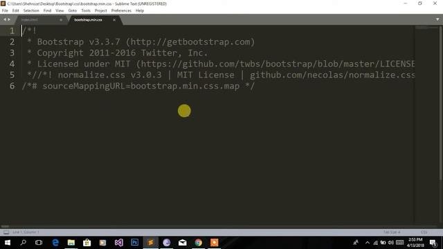 Download and Install Bootstrap 4 || Rana Tutorials.