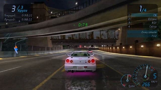 4K NFS Underground 2003 pt.12 - Nissan Skyline GT-R 34
