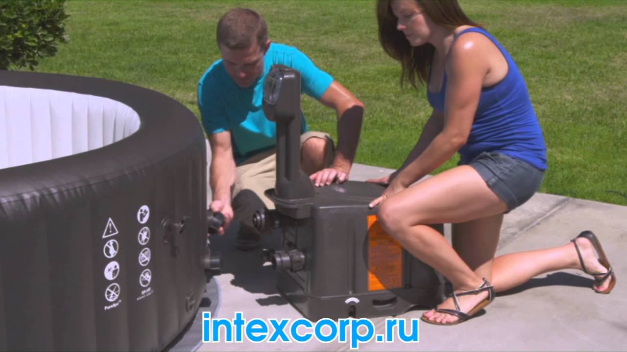 Надувной СПА бассейн INTEX PureSpa Jet Massage, 196х71 см 28422