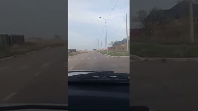 Капчагай.  Подьезжаем к озеру. 2 мая 2018 г.