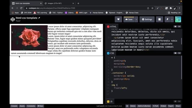 CSS3 Tutorial - Part7 | CSS Float and Clearfix | yusy4code