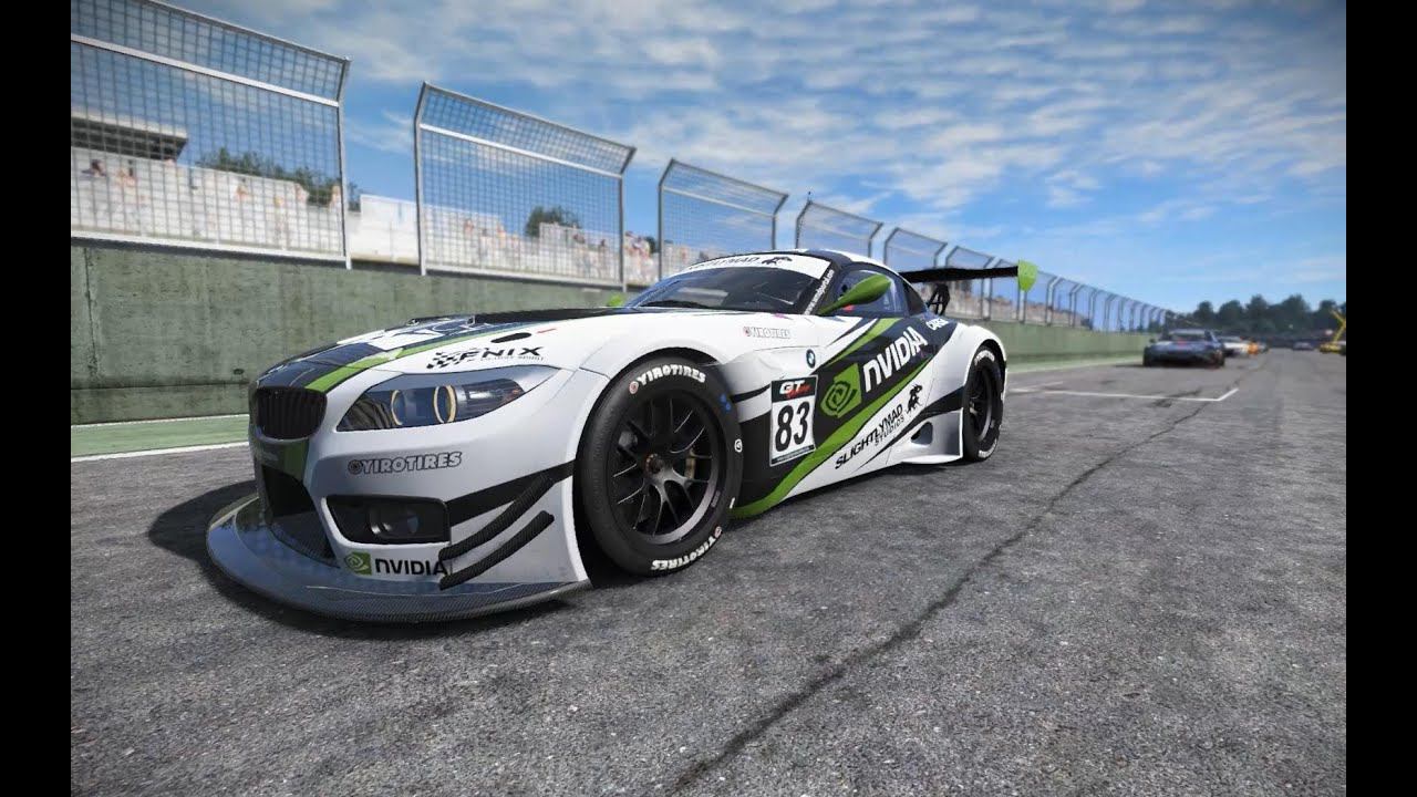 Project CARS. GT3 Masters. BMW Z4 GT3 @ Imola (01-03-2016)