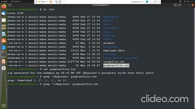 Linux grep filter command: grep, fgrep, egrep...