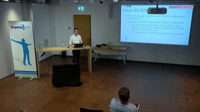 isolutions - Experts Live: External Sharing in Office 365 by Roger Haueter