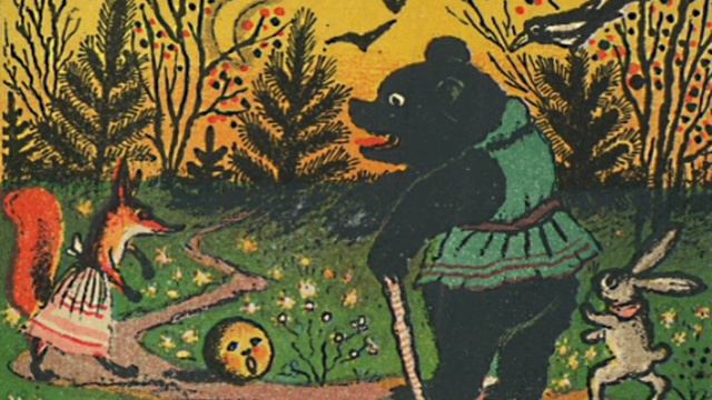 "КОЛОБОК" в пересказе К. Ушинского