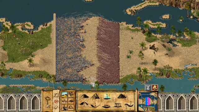 Stronghold Crusader HD - 3000 Archers vs. 1000 Crossbowmen