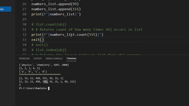 CS384 Python Programming  Module 05  Basic Data Structures   Lec 02   Lists Part 2