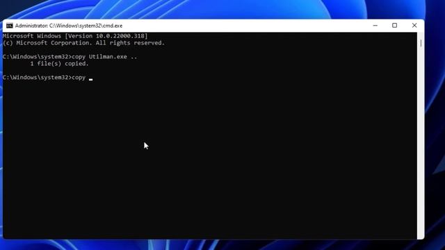 How to bring back the command prompt on lock screen hack windows 11
