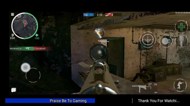 World War Heroes — WW2 PvP FPS Gameplay 2023 TDM (Team DeathMatch) Better than PUBG