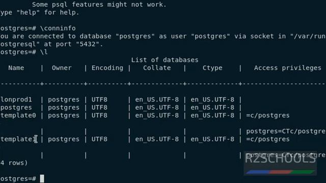 17. PostgreSQL DBA: How to get list of PostgreSQL databases