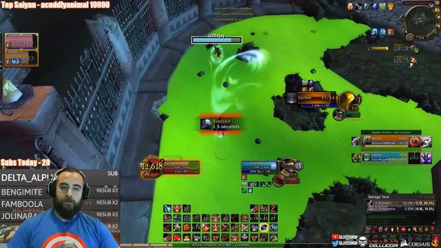 Bajheera - 2300+ MMR Arms Warrior/Holy Paladin 2v2 Session - WoW 7.1.5 Legion PvP