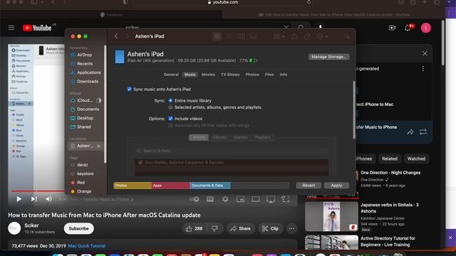 How to transfer Music from Mac to iPhone After macOS Catalina | 2023 Ventura Update