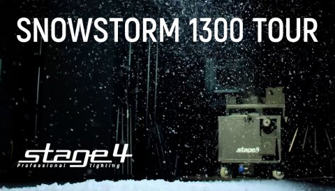 SNOWSTORM 1300 TOUR: снег в любое время года!