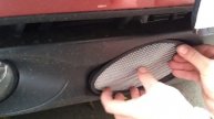 Установка защтной сетки радиатора на Nissan Juke 2010 chrome