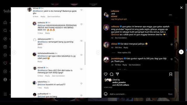 TINJU! Erlanggs vs Celloszxz, El Rumi vs Jefri Nichol! Pertandingan YouTuber, Tiktoker, Selebriti!