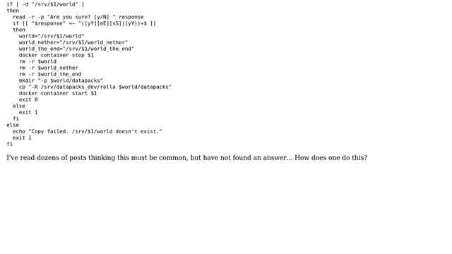 Unix & Linux: How to mkdir or cp from Bash Script with Mixed Variable/String Literal Arguments?