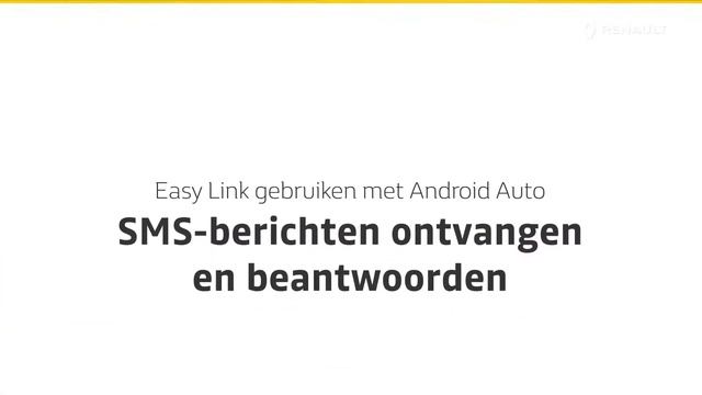 EASY LINK GEBRUIKEN MET ANDROID AUTO