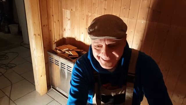Projekt Sauna Tag 27 - morgens