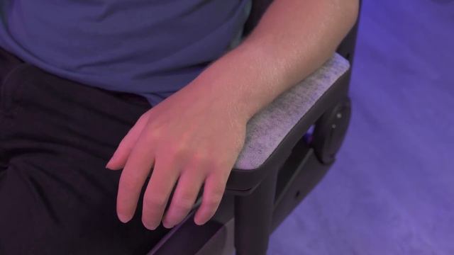 CROWN AeroSuede Gaming Chair - Two Directional Armrests