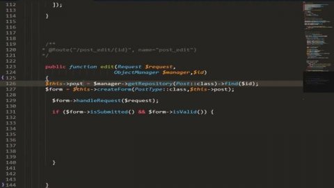 Blog avanzado 50. Creación de función de edición de los posts.