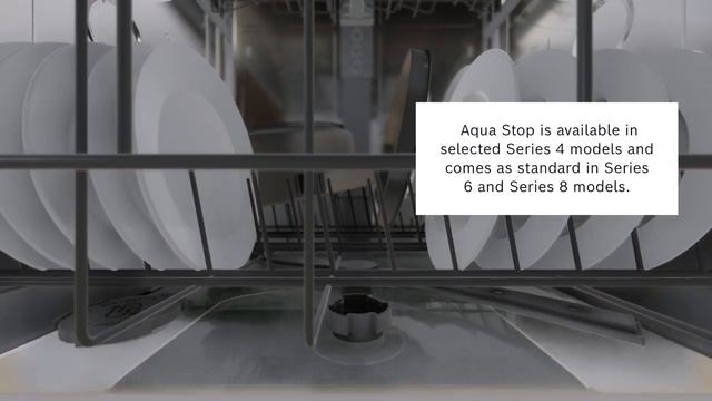 Особенности посудомоечной машины Bosch - Aqua Stop