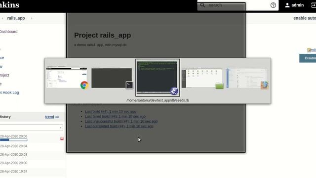 CI/CD of Ruby On Rails using Jenkins